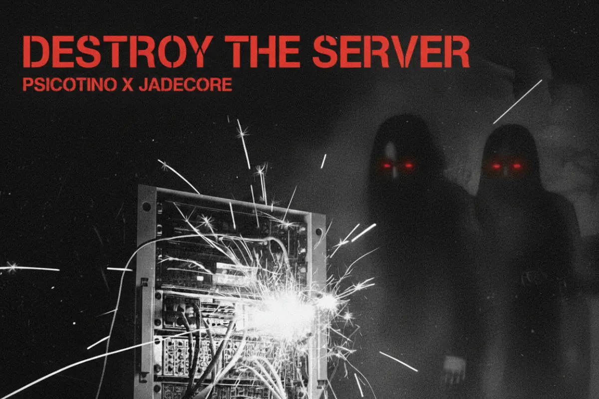 psicotino x Jadecore - DESTROY THE SERVER copertina